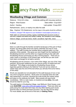 Woolbeding Village and Common