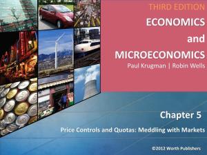 ECONOMICS and MICROECONOMICS Paul Krugman | Robin Wells