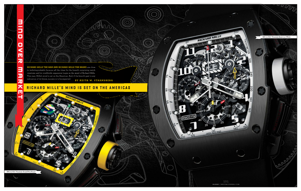 Watch Journal Richard Mille