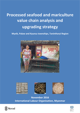 Processed Seafood and Mariculture Value Chain Analysis and Upgrading Strategy