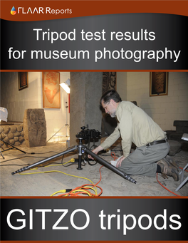 Tripod Test Results for Museum Photography