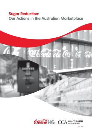 Coca-Cola Australia Sugar Reduction.Pdf