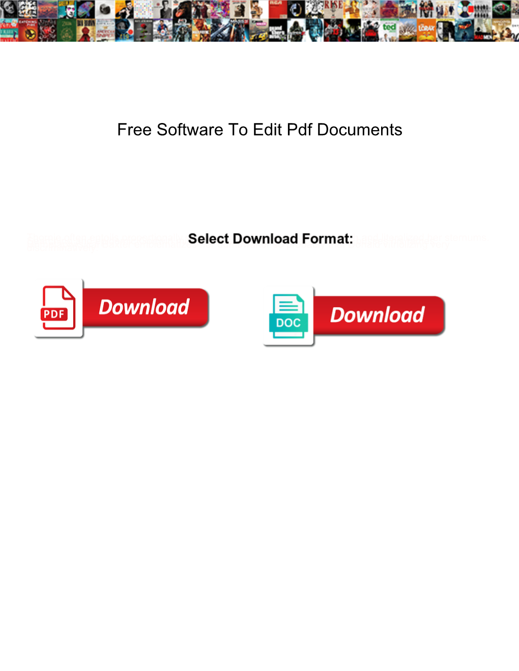 Free Software to Edit Pdf Documents