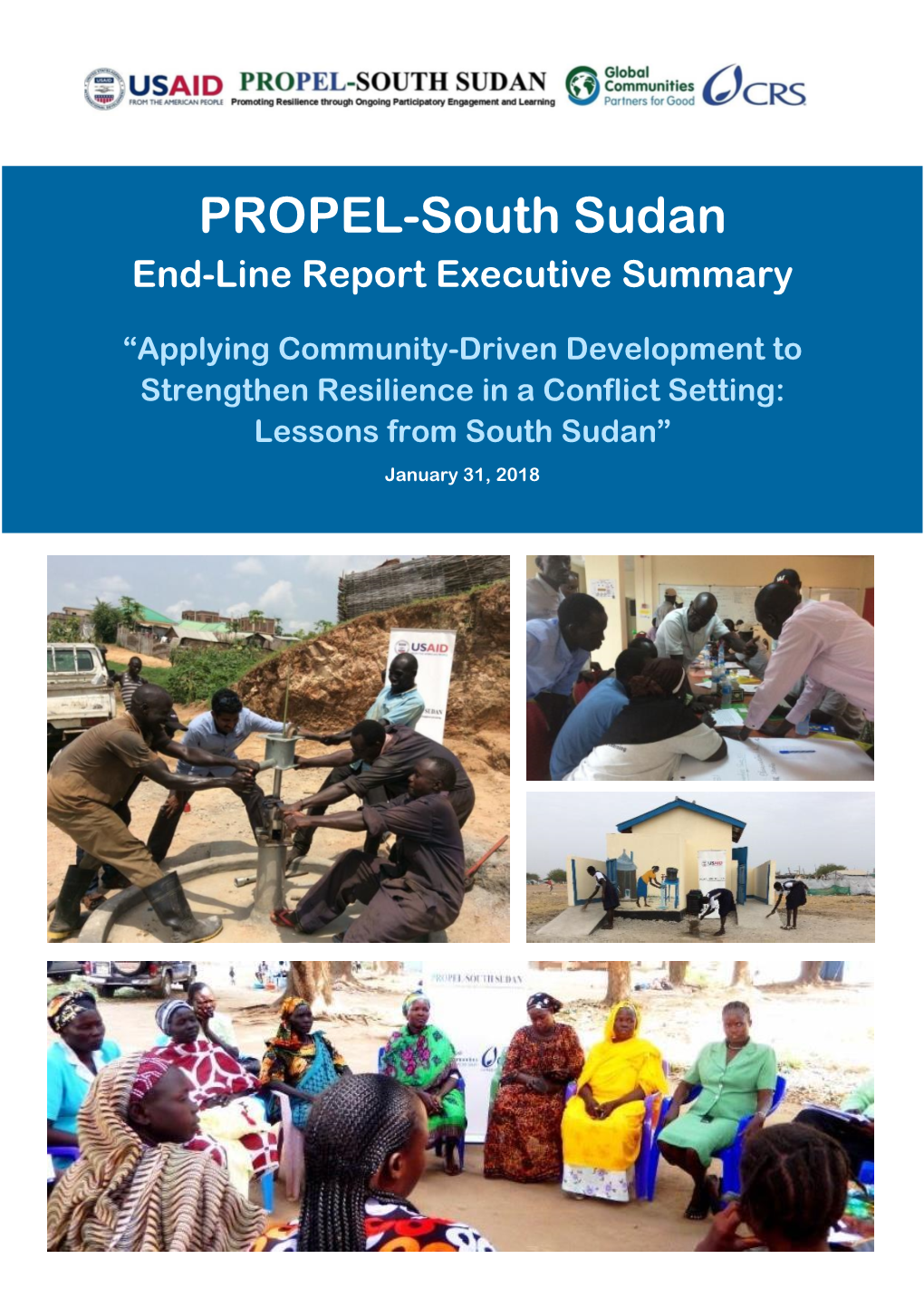 PROPEL-South Sudan End-Line Report Executive Summary