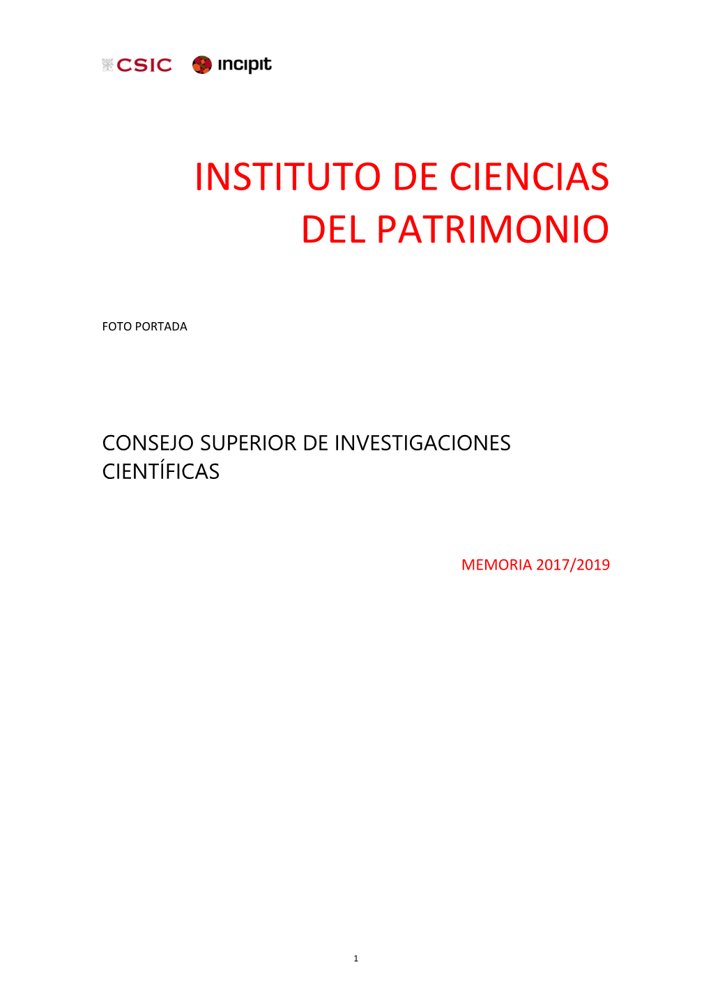 Instituto De Ciencias Del Patrimonio