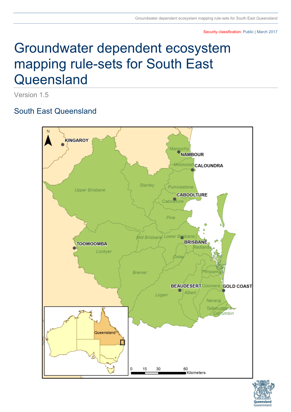 Groundwater Dependent Ecosystem Mapping Rule-Sets for South East Queensland