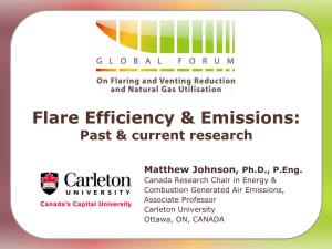 Flare Efficiency & Emissions