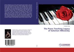 The-Piano-Teaching-Legacy-Of-Solomon-Mikowsky.Pdf