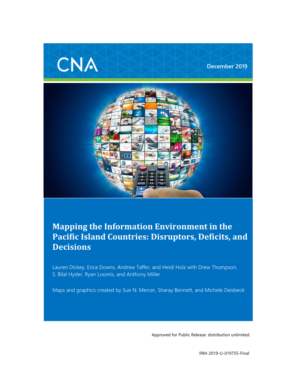 Mapping the Information Environment in the Pacific Island Countries: Disruptors, Deficits, and Decisions