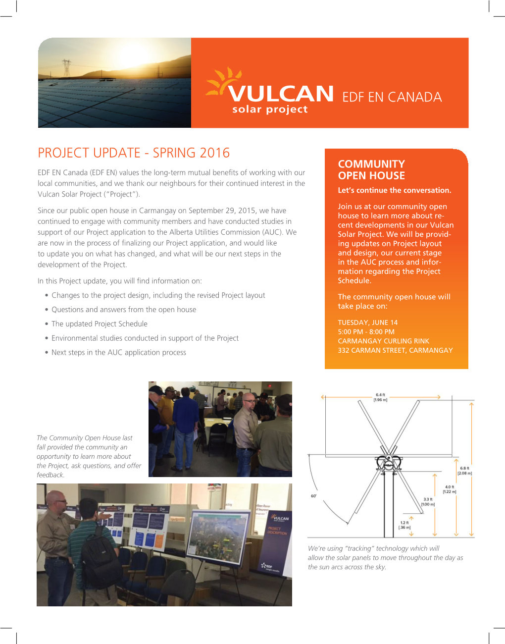 VULCAN EDF EN CANADA Solar Project