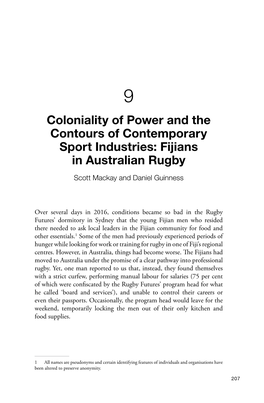 Fijians in Australian Rugby Scott Mackay and Daniel Guinness