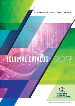 Journal Catalog 2019 1