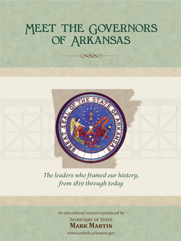 Meet the Governors of Arkansas R