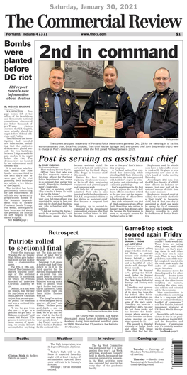 Post Is Serving As Assistant Chief by Law Enforcement Until the Next Day