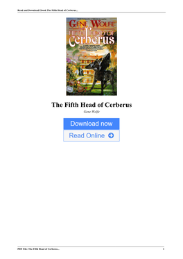 The Fifth Head of Cerberus by Gene Wolfe