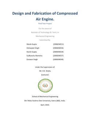 Compressed Air Engine Report.Pdf