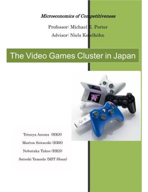 The Video Games Cluster in Japan