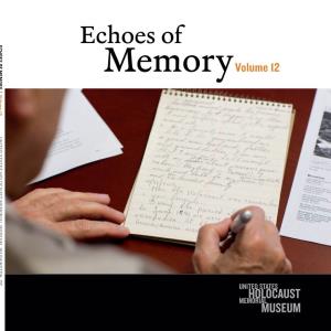 ECHOES of MEMORY | MEMORY of ECHOES Echoes of Memory Volume 12 Volume 12