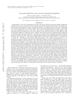 Arxiv:1207.4189V1 [Astro-Ph.CO] 17 Jul 2012 N a Osdrtrefnaetlpyia Parame- Physical Fundamental Mass Three Alternatively, Ters: Consider Color