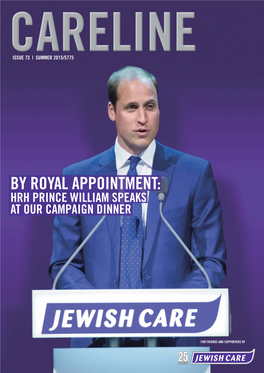By Royal Appointment: Hrh Prince William Speaks at Our Campaign Dinner