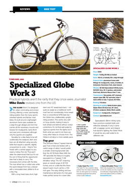 Specialized Globe Work 3