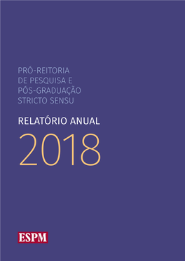 Relatório Anual 2018