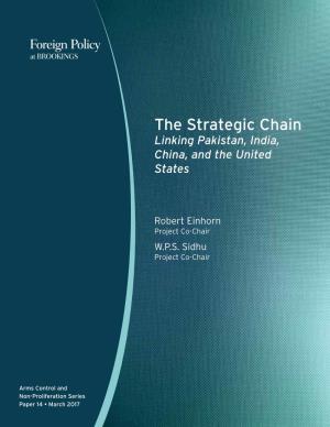 The Strategic Chain Linking Pakistan, India, China, and the United States