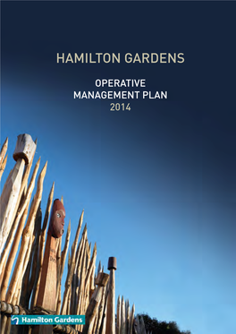 Hamilton Gardens Management Plan 2014