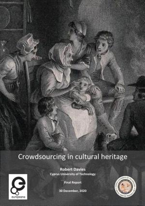 Crowdsourcing in Cultural Heritage