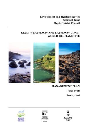 Environment and Heritage Service National Trust Moyle District Council