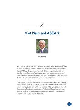 Viet Nam and ASEAN