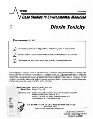 Dioxin Toxicity