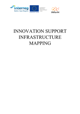 Innovation Support Infrastructure Mapping