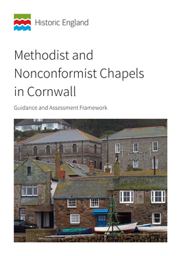 Methodist and Nonconformist Chapels in Cornwall Guidance and Assessment Framework Summary