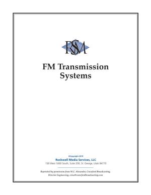 FM Transmission Systems