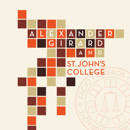 Alexander Girard and St. John's College