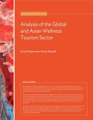 Analysis of the Global and Asian Wellness Tourism Sector