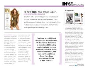 IN New York. Your Travel Expert