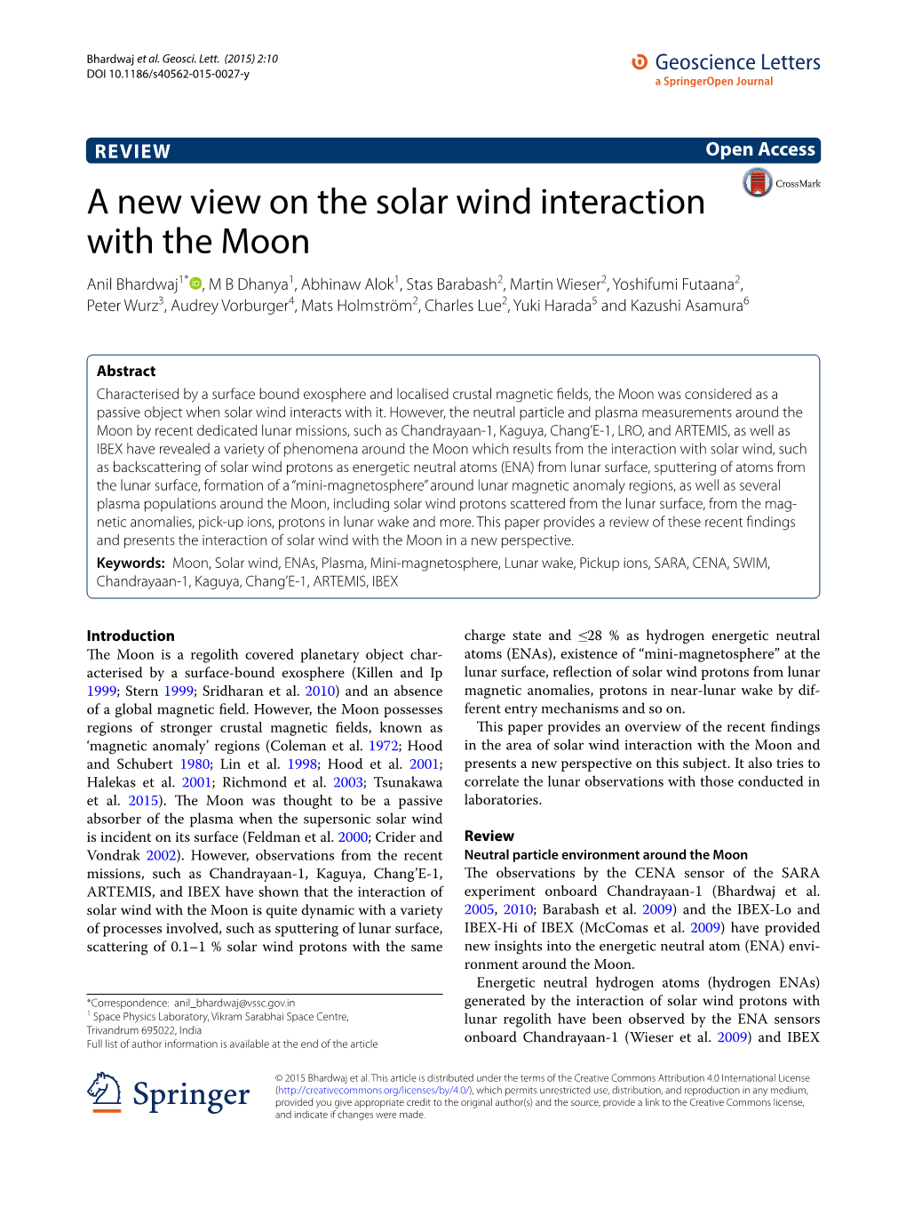 A New View on the Solar Wind Interaction with the Moon