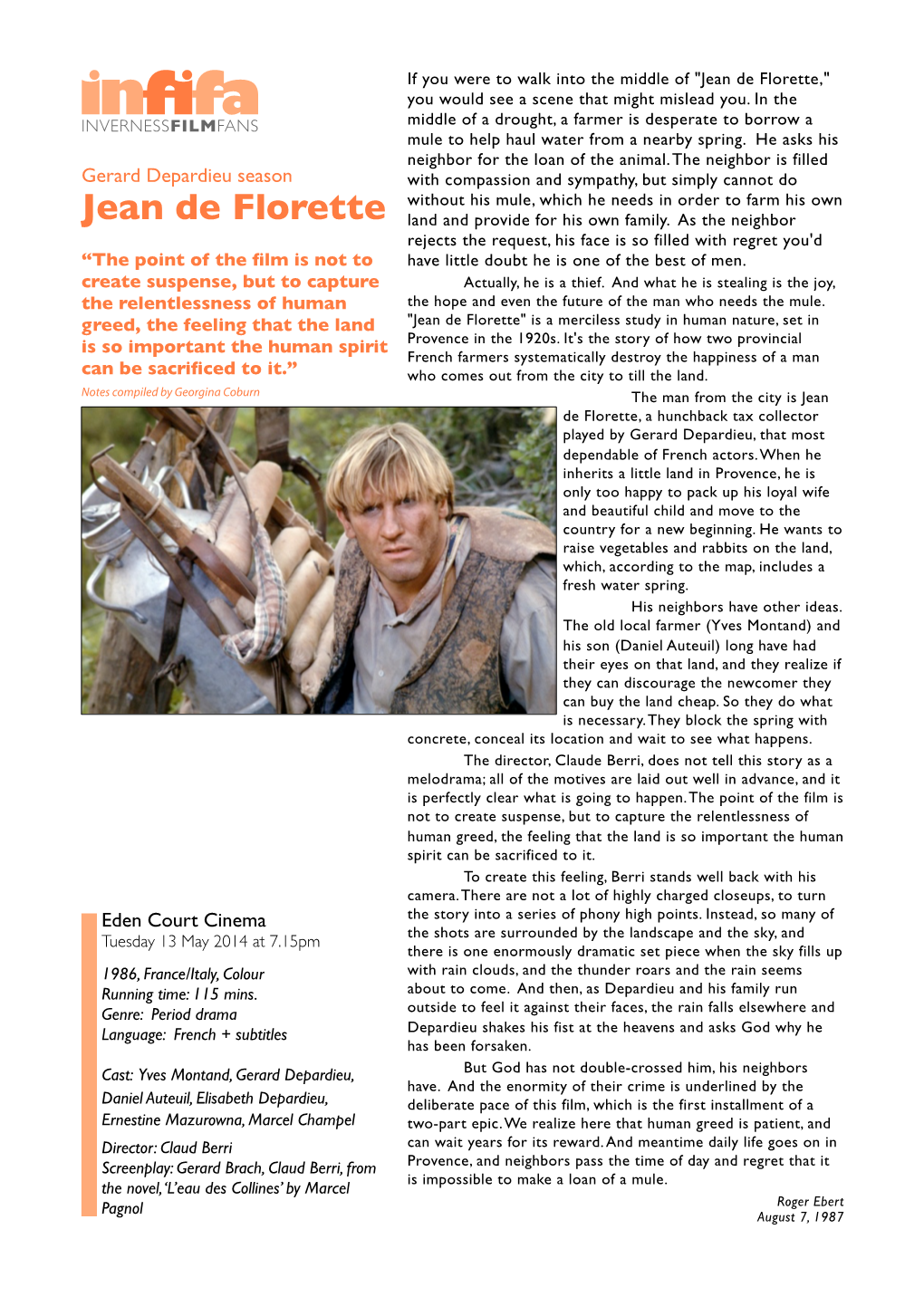 Jean De Florette,