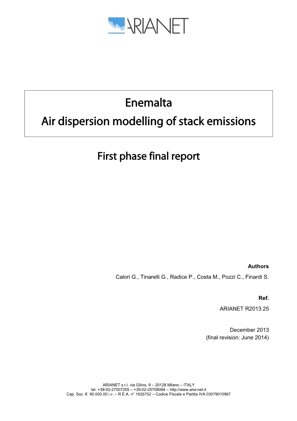 Air Dispersion Modelling of Stack Emissions