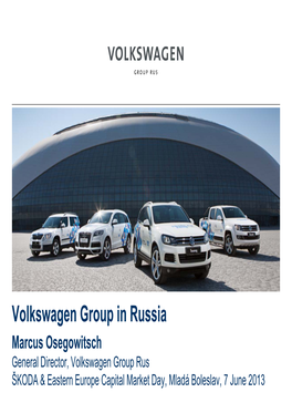 Volkswagen Group Rus in Kaluga KALUGA HQ and Car Production