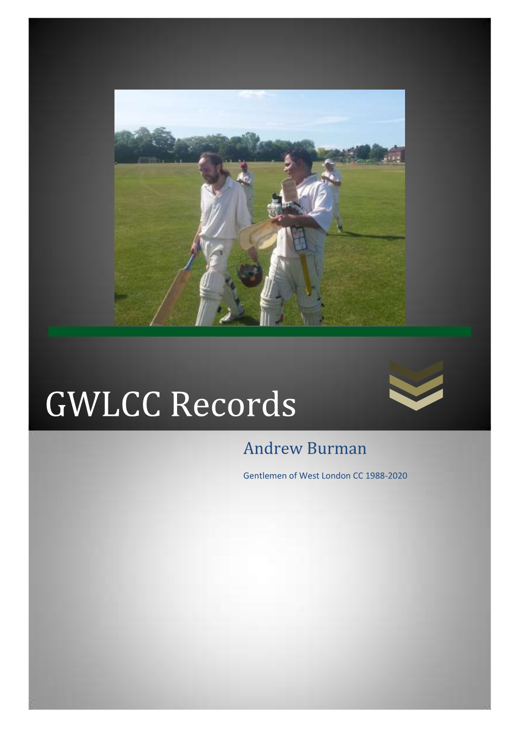 GWLCC Records Andrew Burman