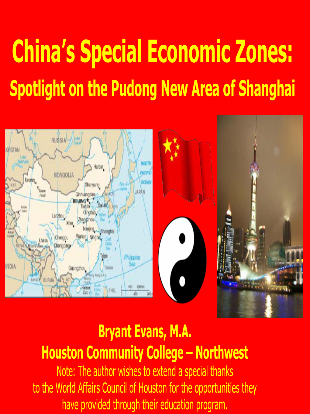 China's Special Economic Zones