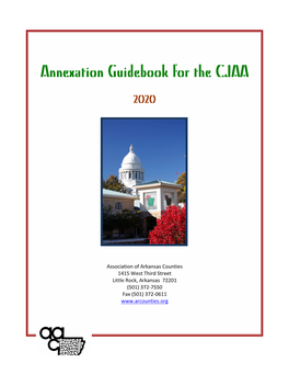 Annexation Guidebook for the CJAA