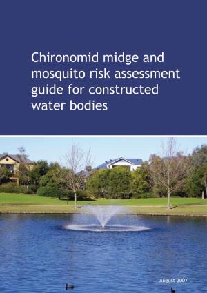 Chironomid Midge and Mosquito Risk Assessment Guide for Constructed Water Bodies