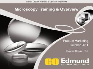 Advanced Microscopy Training