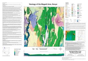 Geology of the Magadi Area, Kenya %