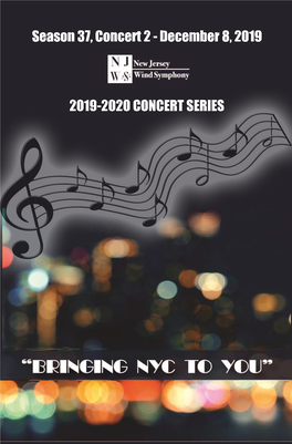 NJWS December 2019 Concert