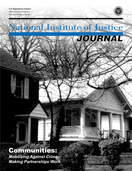 Communities and Criminal Justice: a Powerful Alignment